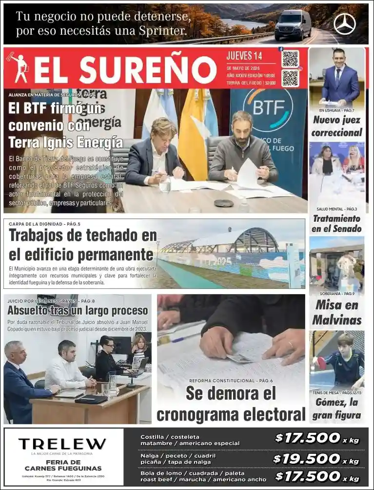 Estudios Max | La Región Noticias - Tapa del diario El Sureño